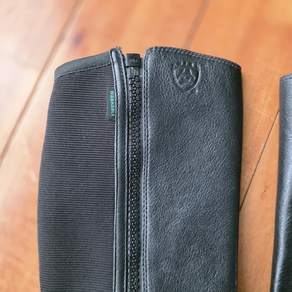 Ariat Leather Half Chaps - Size AST (Small Tall) English Riding Horseback - Picture 3 of 6